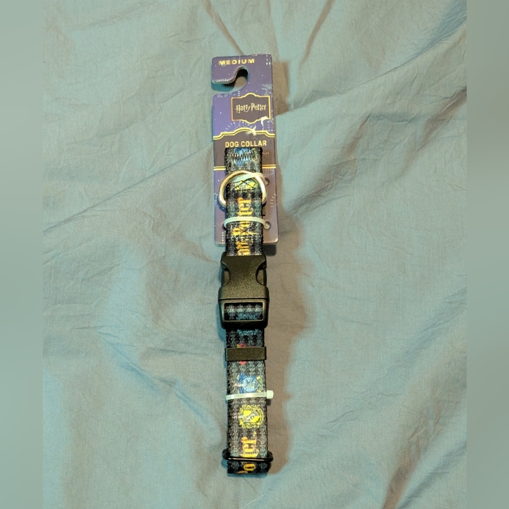 Buckle-Down Harry Potter Dog Collar, Size Medium